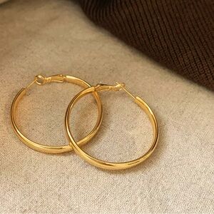 Minimalist Golden Earrings New